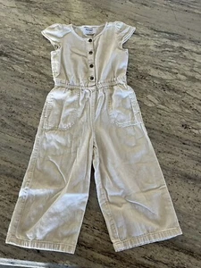 jumpsuit old navy girls Xs 5 Beige - Picture 1 of 10