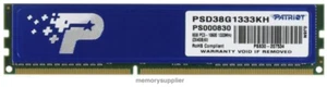 PSD38G1333KH Patriot 4GB PC3-10600 DDR3-1333MHz non-ECC Unbuffered CL9 DIMM - Picture 1 of 1