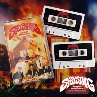 P1HARMONY [SAD SONG] 7th Mini Album MC Ver./ Cassette Tape+Lyric+Foto Karte+GIFT - Bild 1 von 4