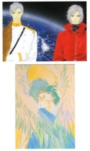 Tarjeta de 2 piezas Jyu Oh Sei Planeta del Rey Bestia anime Touru Thor Third Tiz - Imagen 1 de 2