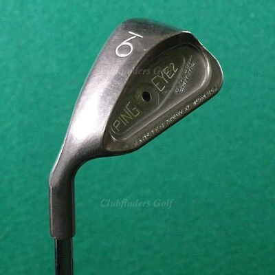 LH Ping Eye 2 Black Dot Single 9 Iron Karsten ZZ-Lite Steel Stiff - Image 1 of 2