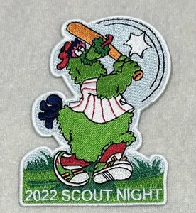 2022 Philadelphia Phillies SGA - Phillie Phanatic Scout Night Patch BRAND NEW! - Picture 1 of 2