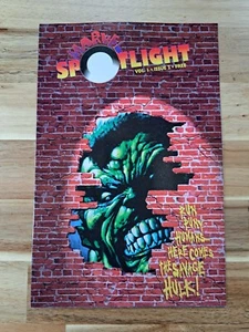 Marvel Spotlight Vol.1 Issue #2 Promo Hulk Fold-Out Poster ~ Adam Kubert 1995 - Picture 1 of 3