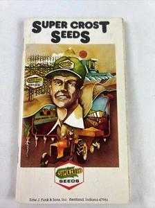 Super Crost Seeds Agriculture Booklet Edw Funk Sons Kent Land Indiana 1979 - Picture 1 of 6