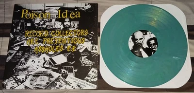 ☠︎︎ЯДОВИТАЯ ИДЕЯ☠︎︎ Коллекционная пластинка 1991 ЗЕЛЕНАЯ Taang RE Lockjaw Последнее предупреждение - Изображение 1 из 2