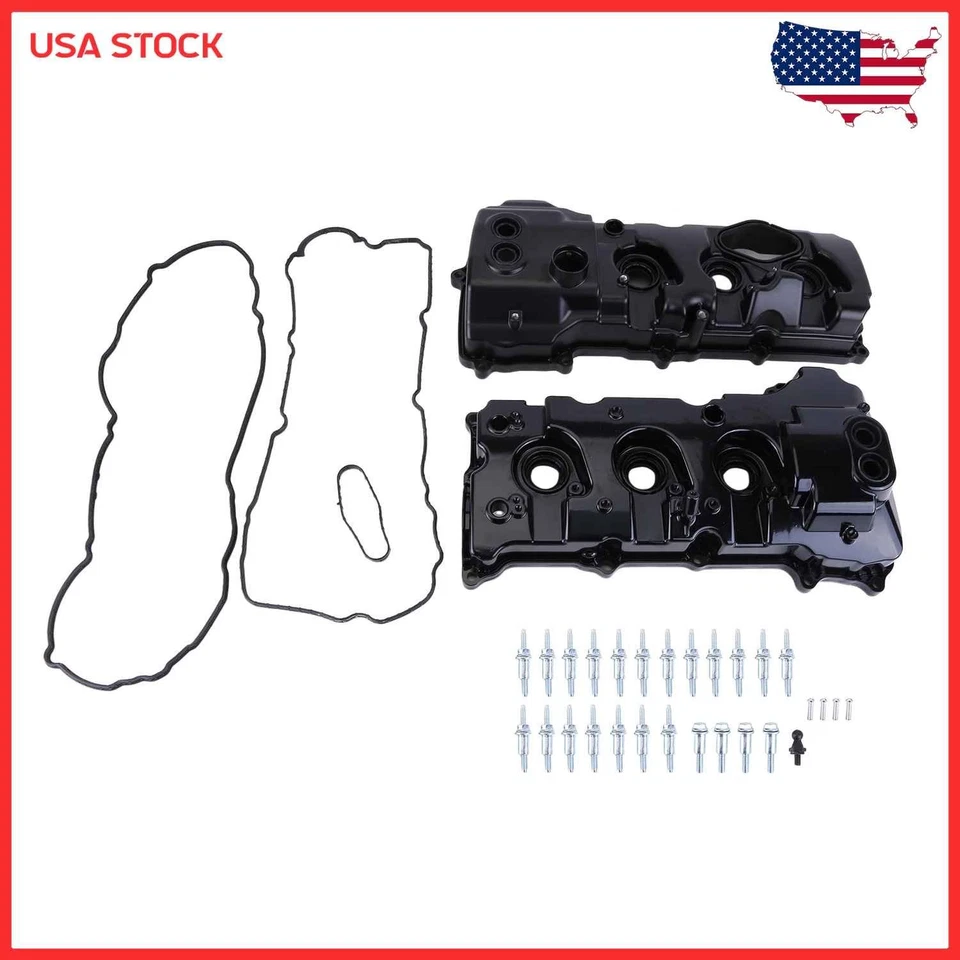 Tapas válvulas izquierda y derecha para Ford Transit-350 2015 2016-2022 3,5L V6 Turbo Foto 1 de 4