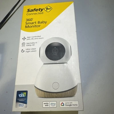 Safety 1st Connected 360-Degree Smart Baby Monitor MO180 NEW! FREE SHIPPING! - Image 1 of 4