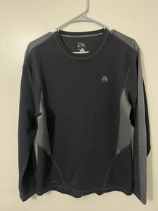 Nike ACG 1 Dri Fit Shirt Men's Size Medium Black Pullover Long Sleeve Base Layer - Picture 1 of 5