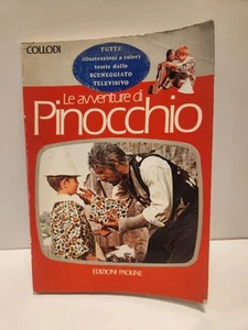 Le Avventurr Di Pinocchio Book Italian Language Edizioni Paoline Free Shipping - Foto 1 di 6
