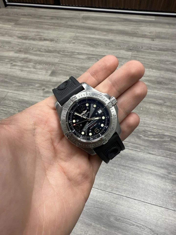 Reloj de pulsera Breitling Superocean Steelfish automático A17390 para hombre Foto 1 de 4