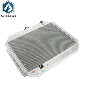 Radiador de aluminio de 3 filas apto para Ford Bronco 78-79 F-100/F-250/F-350 1970-1979 V8 - Imagen 1 de 13