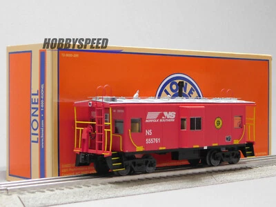 LIONEL NORFOLK SOUTHERN BAY WINDOW CABOOSE #555761 freight 2222090 - 2222095 NEW - Image 1 of 4