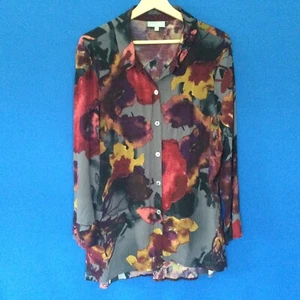 Camisa Habitat XL Ropa para vivir Camisa Mezcla Viscosa Abotonada Envío Rápido a EE. UU. - Imagen 1 de 12