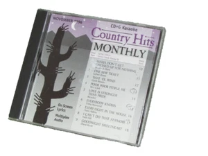 COUNTRY HITS MONTHLY NOVEMBERV 1996 on screen lyrics Karaoke CD&G (case2-81) - Picture 1 of 3