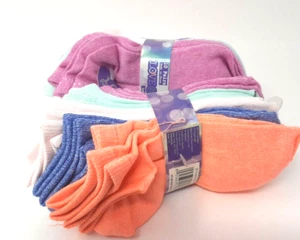 Love at First Sight Girls Low Cut Socks Sz 6 - 8.5 ( 20 Pairs - Multicolor 2 pks - Picture 1 of 6