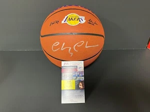 Chevy Chase Fletch Los Angeles Lakers Auto Firmato Wilson Basketball JSA COA - Foto 1 di 3