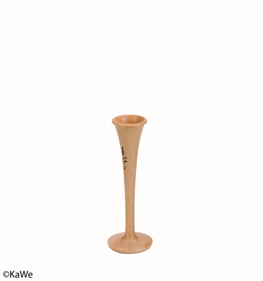 KaWe Pinard Hebammenstethoskop 17cm Stethoskop Hebamme Buchenholz Hörrohr 17 cm - Bild 1 von 1