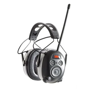 3M 90542-3DC WorkTunes Black Wireless Hearing Protector Bluetooth & AM/FM Radio - Picture 1 of 3