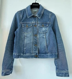 Kookai Women Denim Jacket Washed Blue Button Pockets Size 36EU Good Condition - Picture 1 of 11