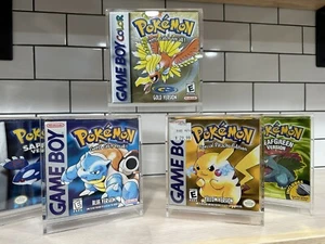 Acrylic Display Case for Nintendo Game Boy & Advance Boxes UV Protection USA - Picture 1 of 6