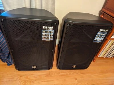YAMAHA DBR15 Lightweight 2000w Total Active PA Speaker System Pair - Image 1 of 4