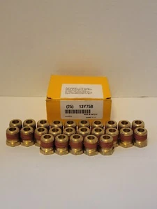 (25) Reducing Bushings, Brass, 1/2" x 1/4" Fitting, Male NPT x Female NPT, New! - Picture 1 of 3
