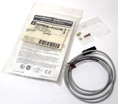 PEPPERL+FUCHS APM-D3D1 INDUCTIVE PROXIMITY SENSOR PNP 12-24Vdc, NOS - Image 1 of 4