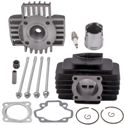 Cylinder Kit 60ccm Engine Cylinder Piston Gasket Set for Yamaha PW50 Cylinder - Image 1 of 4