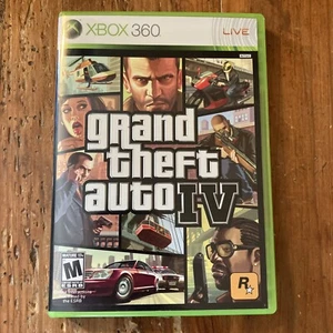 Grand Theft Auto GTA IV 4 (Xbox 360) Completo con Mapa Manual 2006 Rockstar Games - Imagen 1 de 3