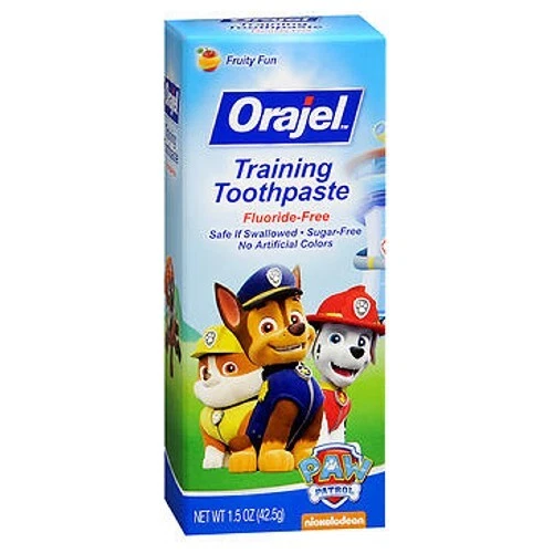 Kids Training Toothpaste Paw Patrol Natural Fruity Fun 1.5 Oz By Orajel - Image 1 of 1