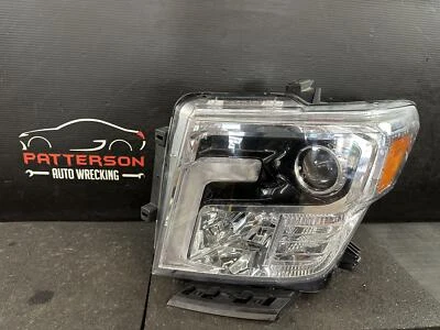 17-19 NISSAN TITAN *PIEZAS* CONDUCTOR IZQUIERDO LH LED LUZ DE CABEZA LÁMPARA Foto 1 de 4