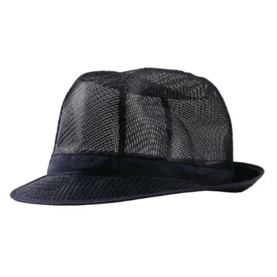 NISBETS Trilby Mütze Unisex blau leicht Küche Restaurant Catering Köche Personal Kappe