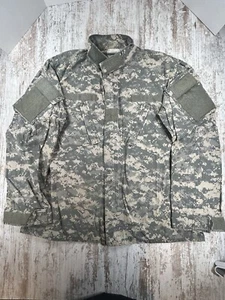 Military Army Combat Uniform Digi Camo Jacket Size Large Long Authentic Gear - Picture 1 of 9