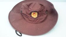McMillan Academy of Law Logo Bucket Sun Hat Size  62 cm Brown Pre-owned
