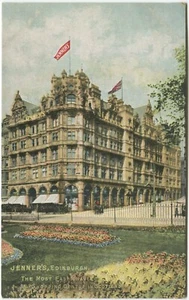 JENNER'S DEPARTMENT STORE, PRINCES STREET, EDINBURGH - Advertising Postcard - Picture 1 of 2