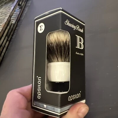 Cepillo de Afeitar Epsilon Badger, Hecho en España Foto 1 de 4