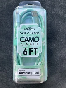 Cable camuflaje carga rápida Liquipel 6’, compatible con ISO (TOTALMENTE NUEVO) - Imagen 1 de 2