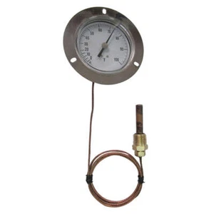 GRAINGER APPROVED 12U617 Analog Panel Mt Thermometer,30 to 240 F 12U617 - Picture 1 of 2