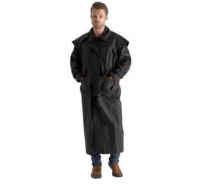 Full Length Australian Oilskin Coat - Picture 1 of 14