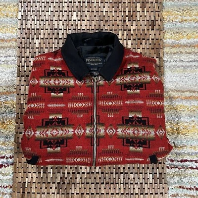 Men’s Pendleton High Grade Western Wear Navajo Aztec Wool Jacket Size Large L - Image 1 of 4