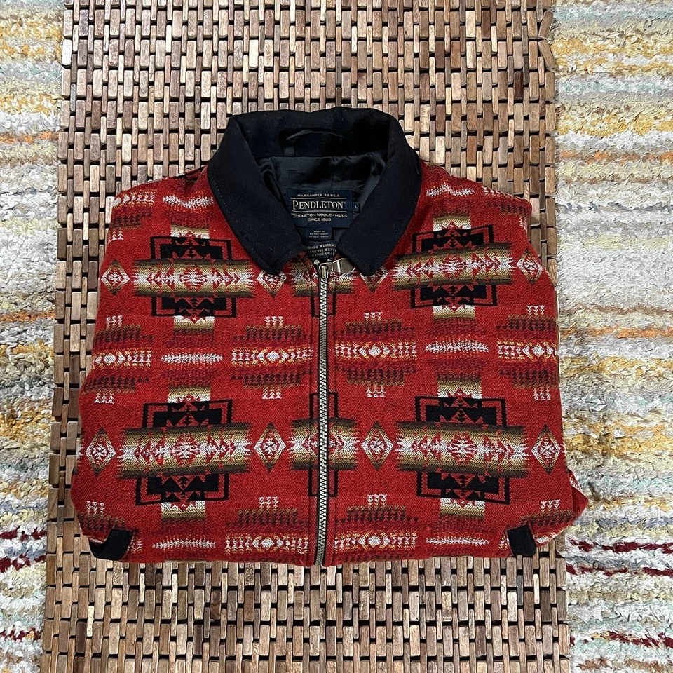 Men’s Pendleton High Grade Western Wear Navajo Aztec Wool Jacket Size Large L - Image 1 of 4