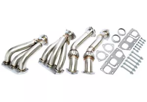 Stainless Steel Manifold with Flex Pipe for Audi TT 3.2 VR6 8N VW Golf IV R32 1J - Picture 1 of 3