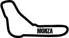 p45 Monza Circuito Pegatina Sticker Vinilo Moto GP Italia MotoGP Coche Adhesivo