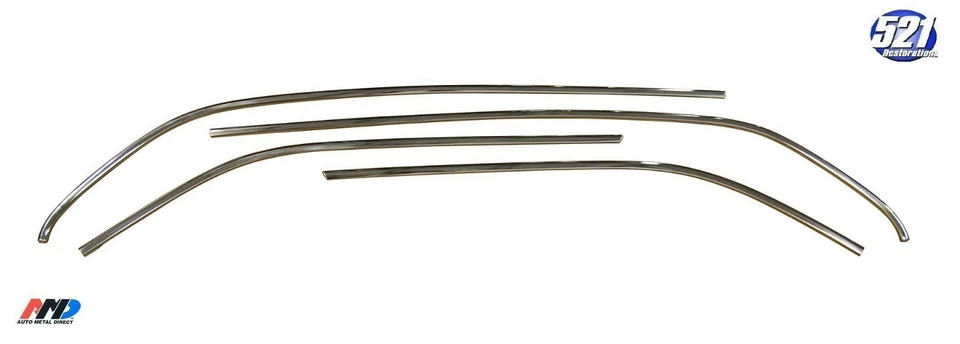 Fits Mopar 70-76 Duster 71-72 Demon 73-76 Dart Sport Drip Rail Roof Molding Trim Foto 1 de 1