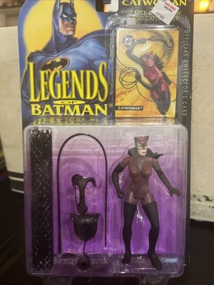 Kenner Legends of Batman - ЖЕНЩИНА-КОШКА с официальной коллекционной картой НОВАЯ/ЗАПЕЧАТАННАЯ - Изображение 1 из 3