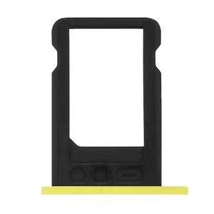 Nano-SIM card tray replacement part for iPhone 5C – Yellow - Picture 1 of 3