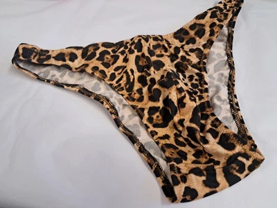 Para Hombres Nuevo Gamuza Leopardo Spandex Personalizado Rio o Tanga Hecho a Mano EE. UU. S M L o XL   Foto 1 de 2