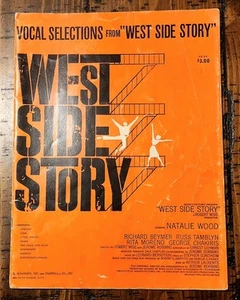 Vocal Selections from West Side Story Music Songbook 1957 Arthur Laurents - Picture 1 of 4