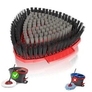 Upgraded Spin Mop Replacement Scrub Brush Heads Gray (1 Pcs for Easywring) - Picture 1 of 7