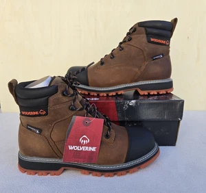 Wolverine Herren Gr. 10,5 EW Arbeitsstiefel Floorhand LX CP Stahlkappe wasserdicht - Bild 1 von 11